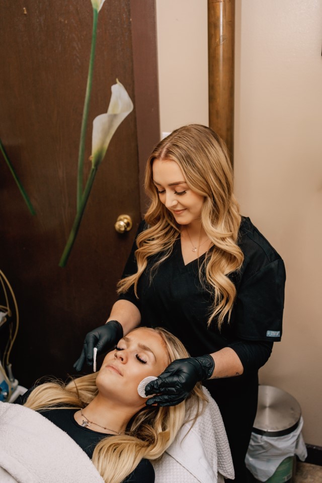 The Beautiful You team in the studio